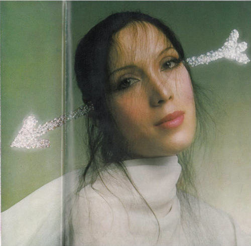 saloandseverine: UK Vogue June 1970, The New Art of Make-Up   Marina Schiano by Clive Arrowsmith 