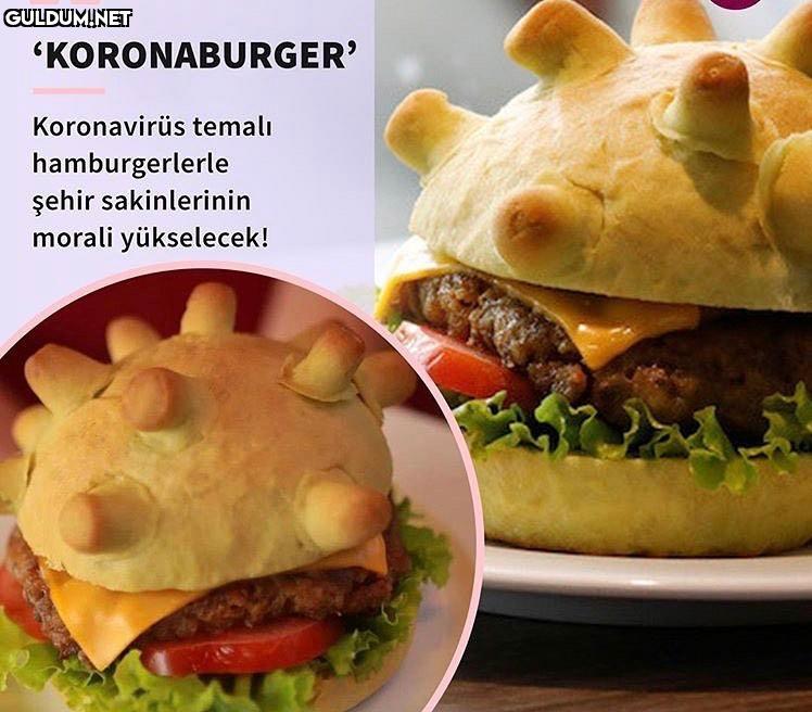 KORONABURGER' Koronavirüs...