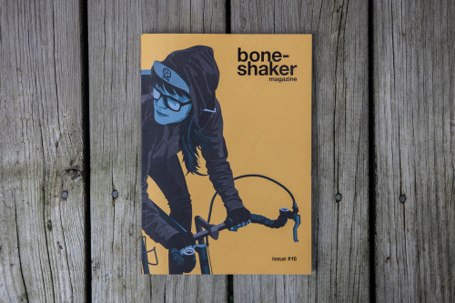 So happy to have a story featured in issue #16 of Boneshaker magazine. This is one of the nicest loo