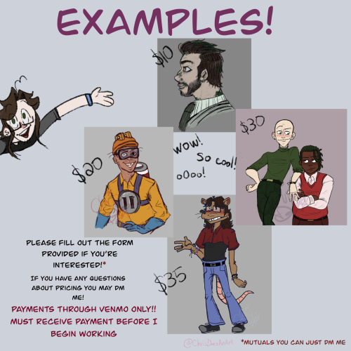 Thats Right!! Im Opening Up Colored Sketch Commissions!!!