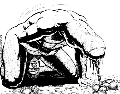 gigaartbyothers:  Thechronicles of a man who decided to try and sell himself to gain position in a demonic cabal…only too late realizing that “power” has different meanings… Art by Cureboltium.