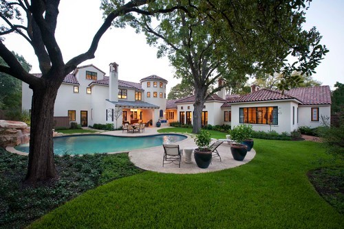 ‘Classically Spanish-Mediterranean’ residence, Dallas. Astleford Interiors.