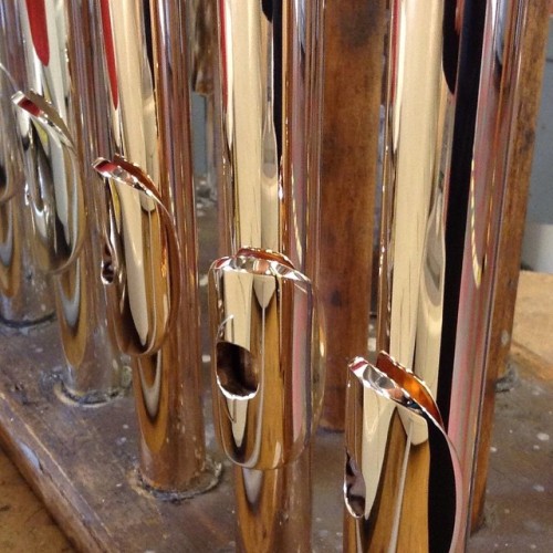 powellflutes:Powell headjoints in the works! #powellflutes #flute #headjoint