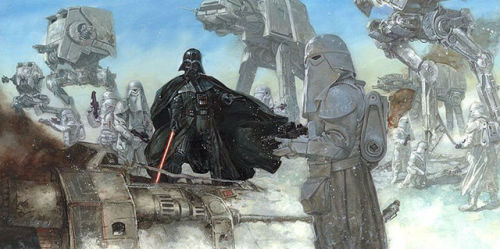 darthluminescent:Star Wars // by Dave Dorman