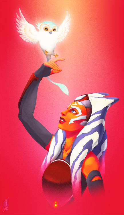 Ahsoka and the Convor 