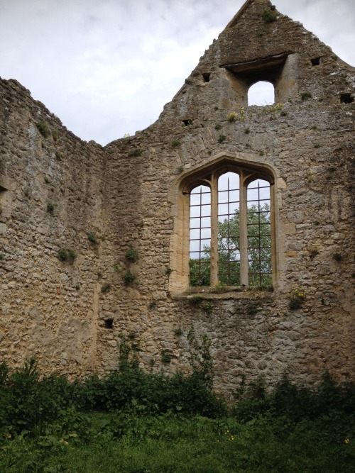 The ruins of Godstow Abbey, near Oxford.