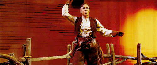 lilbittydragon: damondauno:  For the 75th anniversary  production of Rodgers and Hammerstein’s Oklah