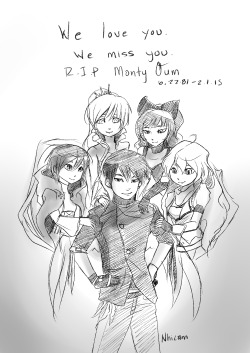 nhicam:Monty Oum is one of the greatest animator that had ever lived. He is one of my greatest inspiration to become better at animation. We will never forget his great legacy. RIP Monty Oum