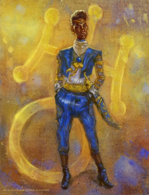 wearewakanda:  The Afro-Diasporic Fantasy Art Of Nigerian-American Illustrator Odera IgbokweWΛW | Like : Tweet : Pin : Blog#WeAreWakanda