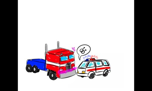 Horny ambulance on a mission