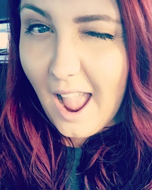 thechelseasmilex:  It’s Friday. Party on, Wayne!   #tgif #friday #selfie #instaselfie #selfietime #wink #redhair #redhead #paleskin #pale #browgame