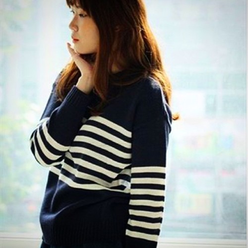 Simple but comfy Handmade Striped Sweater by @bennbo_world | http://bit.ly/1yeulcN #asos #asosmarket