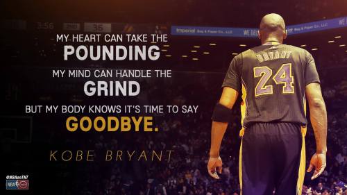 this-is-nba:  Thank you for everything, Kobe! His final game is tonight against the Jazz. (13.04.2016) 