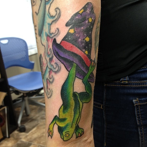 30 Great Frog Wizard Tattoos You Can Copy  Xuzinuo  Page 28