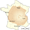 Olympus Mons compared to France