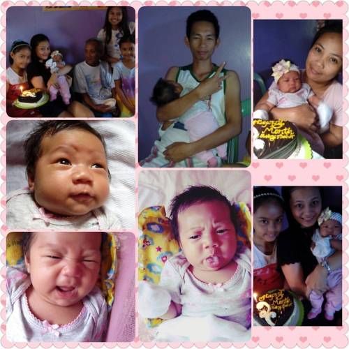 Happy 1st month, little Amber! We love you so much! I love you a lottle&hellip; it&rsquo;s l