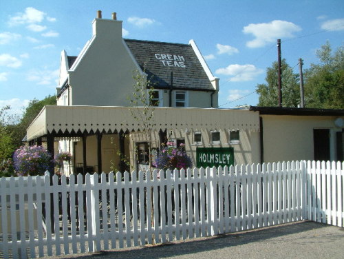 Holmsley Tea Rooms, former rail station, Holmsley