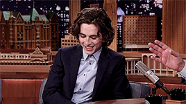 tchallamets:get to know me meme:  favorite actors {3/?}↳ TIMOTHÉE CHALAMET“I never told myself ‘I wi