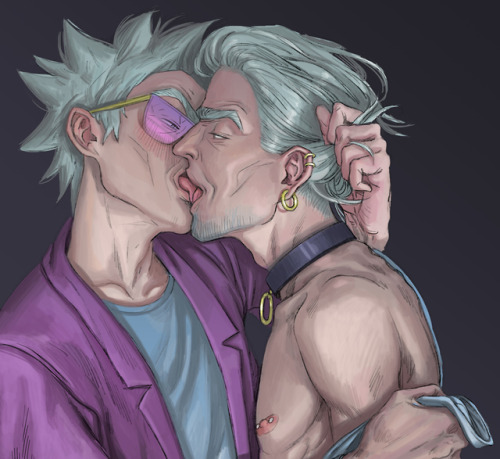 Kiss Cartoons Rick And Morty