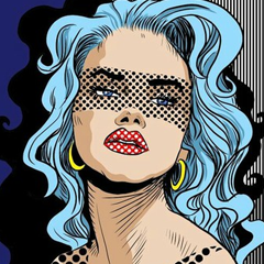 pop art icons;