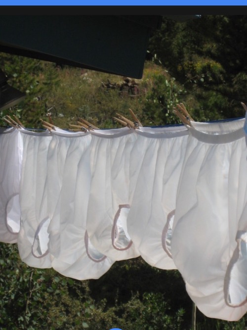 stillinnappies: Wish these were in my garden. “SURE DO WISH I COULD FIND THESE PLASTIC PANTS S