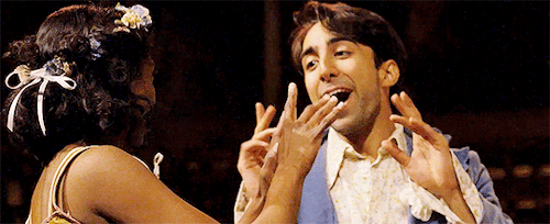 lustywidovv:Shubham Saraf in the Globe Theatre’s 2018 As You Like It and Hamlet