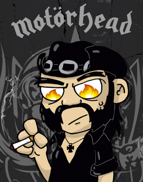 edacomic - Un par de Fanarts del Gran Lemmy Kilmister!!