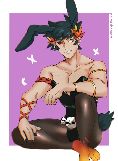 Playboy bunny Zagreus (✿◡‿◡)