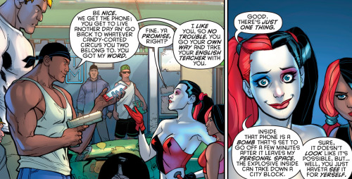 why-i-love-comics:  Harley Quinn #18 - “Fish porn pictures
