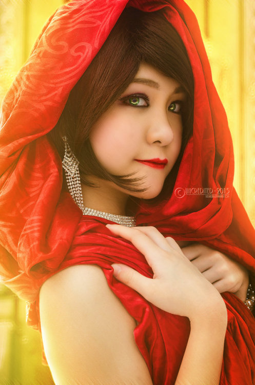 Riza - Red Shawl by RedKaezar 