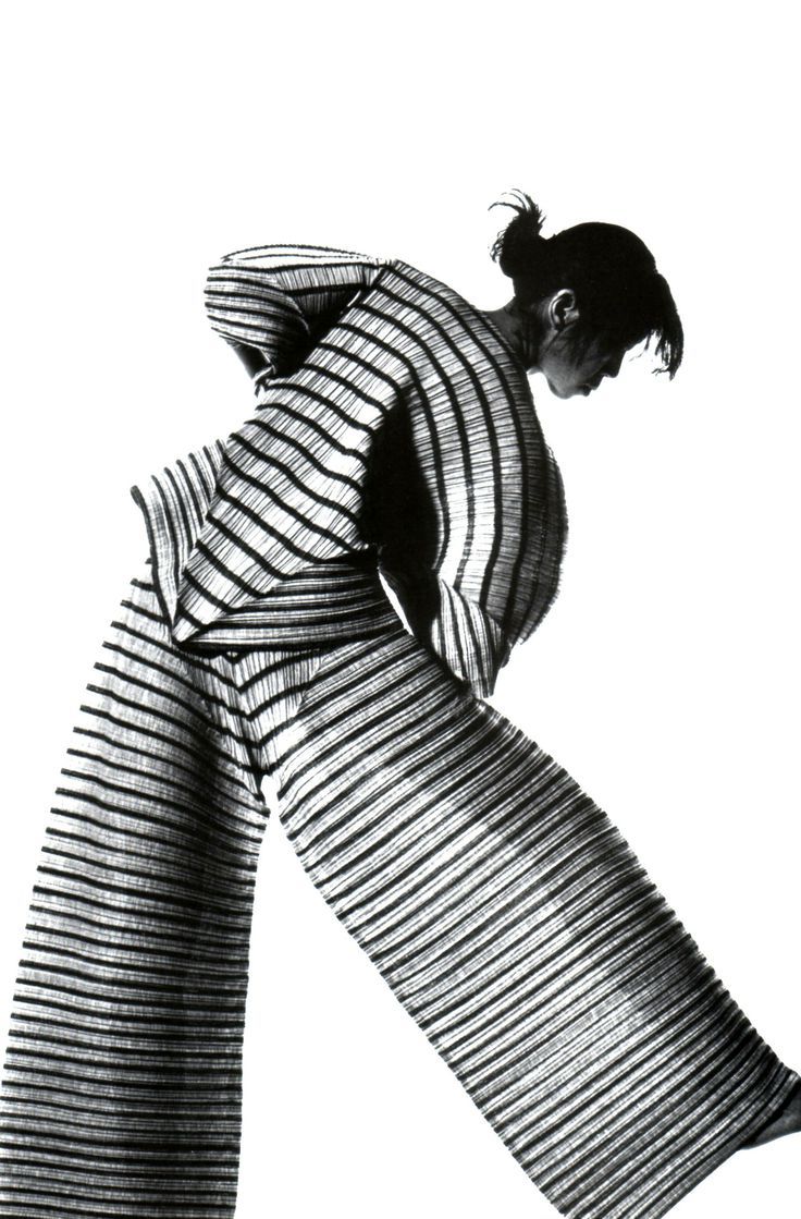 Issey Miyake, American Vogue, March 1989.