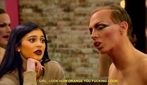 #alyssaedwards calling out everyone 🌞🍊 #watchyourshade #kyliejenner