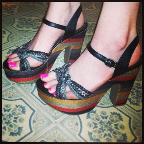 Love these! But not the scar on my foot. New shoes….please don’t judge, I know I have &