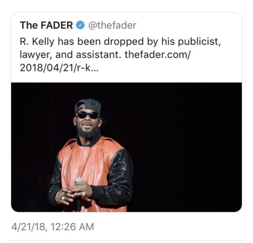 part2of3: reverseracism: R. Kelly is one of the biggest and most public examples of the Black Commun