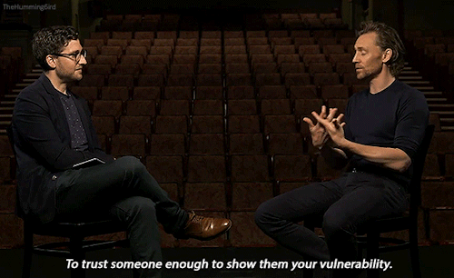 thehumming6ird:‘Many of the characters I’ve played have been betrayed. I mean, Loki does a lot of be