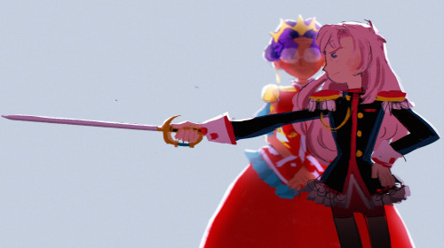 x3carlyx3-art:  Thanks to bae I started watching Utena ♥ 👌  commission info Instagram 