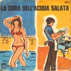 lpcoverlover:  Rinse and dry? &ldquo;La Cura Dell’Acqua Salata&quot;   Picaardi &amp; Ceccarini   Combo Records (Italy) 