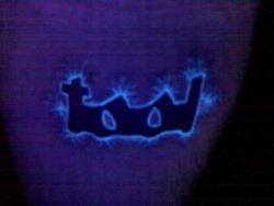 Blacklight Reactive Tool Tattoo (Uv Ink)