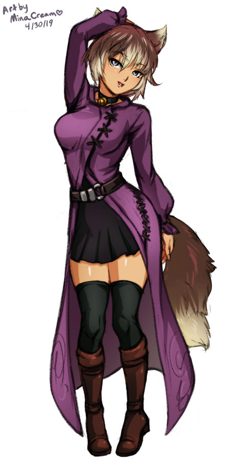 #535 Charlotte OCCharacter design for client.Commission meSupport me on Patreon