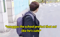 kimseoulgyu:  what are the characteristics of infinite when they were a students? 