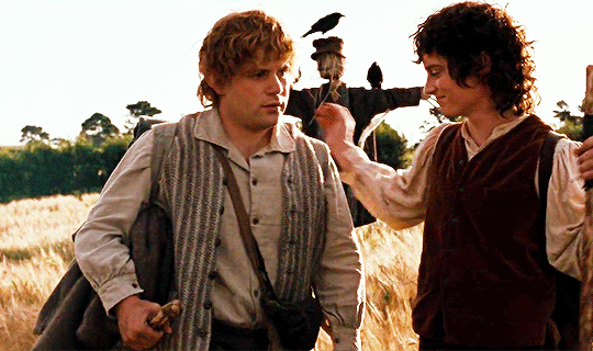 frodo-sam:  His love for Frodo rose above all other thoughts, and forgetting his