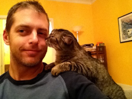 boyswithbeardswithcats:  Kat kiss one more time… Wish it was kat cole