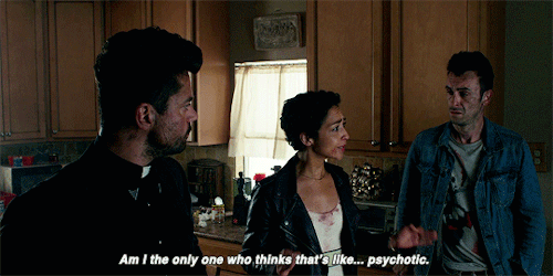 dailydcgifs:So, someone comes to you for help, and you put them in a cage? A covered cage. That&rsqu