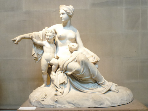 Latona with the Infants Apollo and Artemis by Francesco Pozzi, (1790-1884).  Sculpture Gallery of Ch