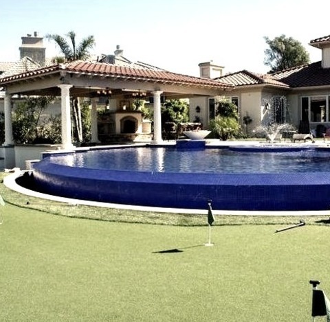 Mediterranean Pool Los Angeles