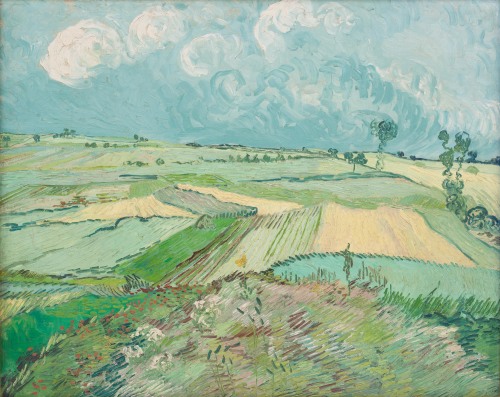 arsvitaest:Vincent van Gogh, Wheat Fields after the Rain, 1890, oil on canvasCarnegie Museum of Art,