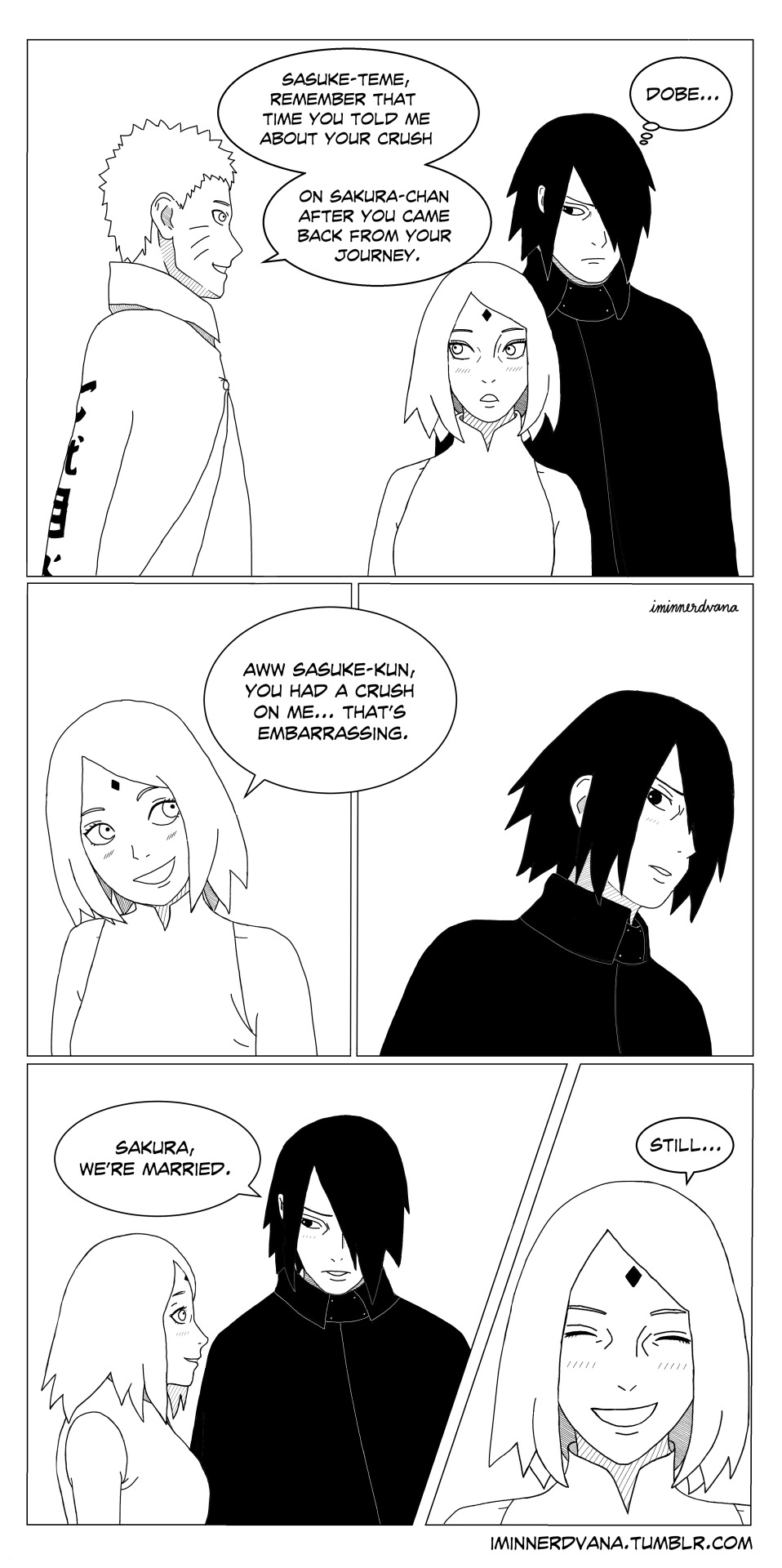 Sasuke and sakura comic