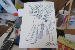 bakpony:  JJ’s sketches from Gala Con 2013. 