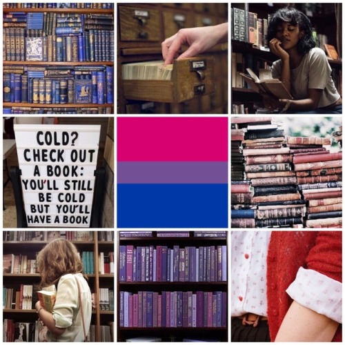 friendly-neighborhood-acethetics: Bisexual wlw Librarian Moodboard for Anonymous