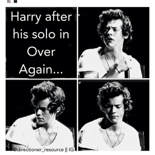 Sorry if you cant read it because of HOW LOUD I AM SOBBING!! #harry #styles #overagain #larry #larry